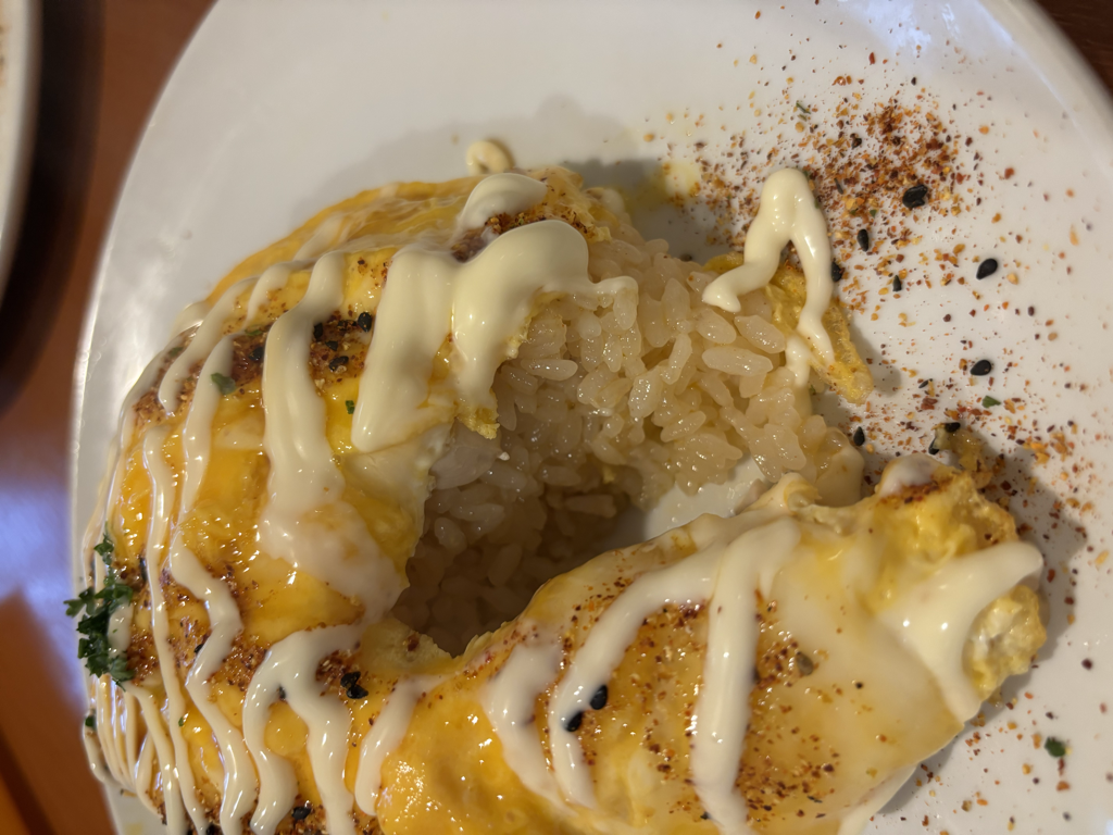 お正油オムライスの中身