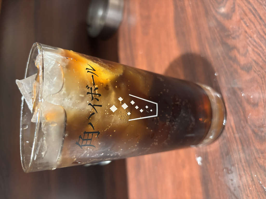 スパイス香るコーラハイ