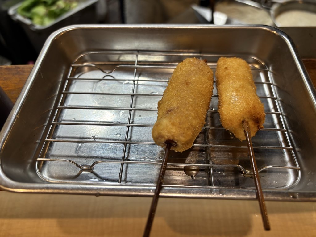 関西風の本格串カツを田町で