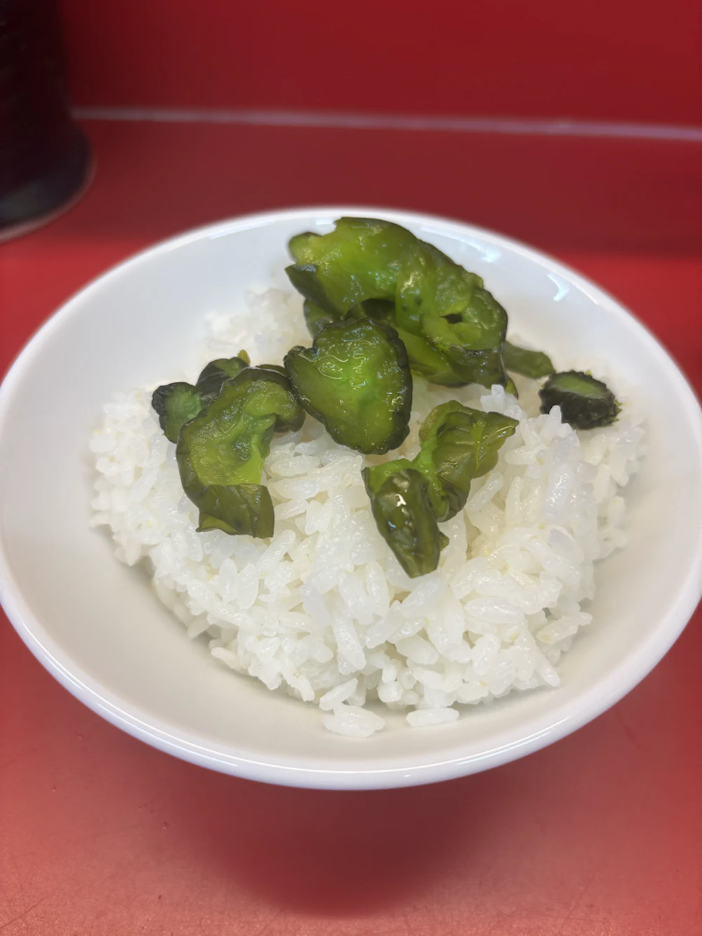 ライスと漬物