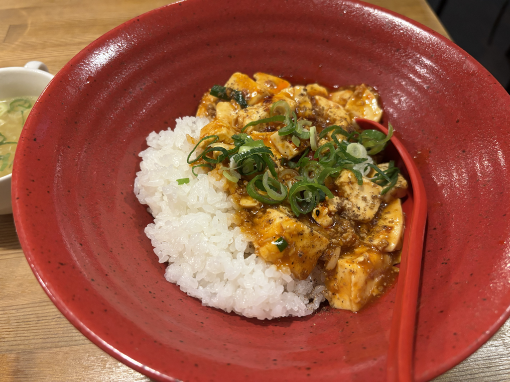 麻婆豆腐丼