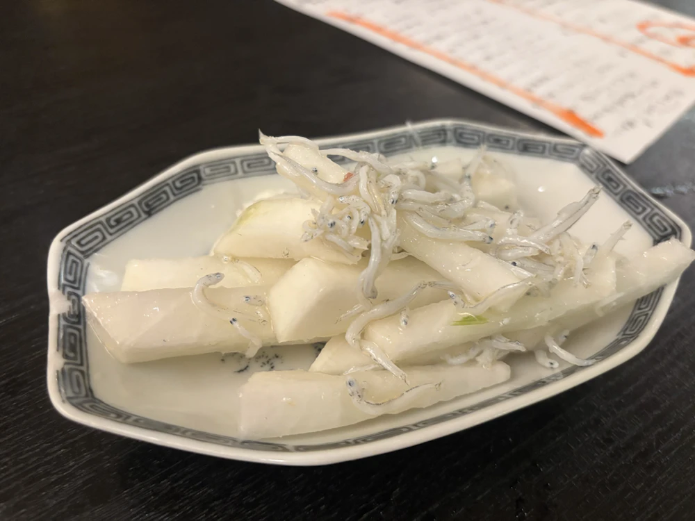 大根としらすのナムル