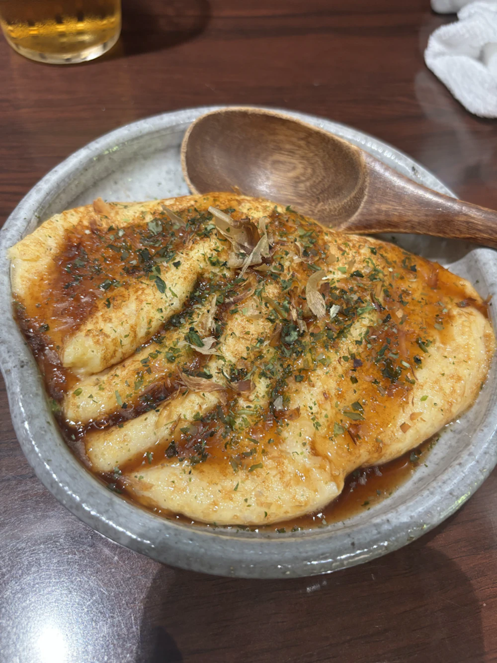 長芋のとろとろ焼き