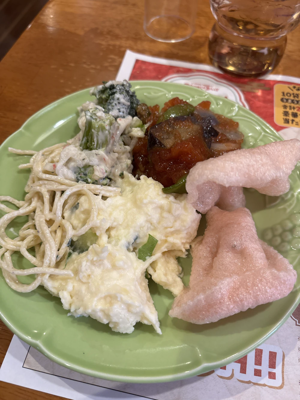 サラダバーのサラダ
