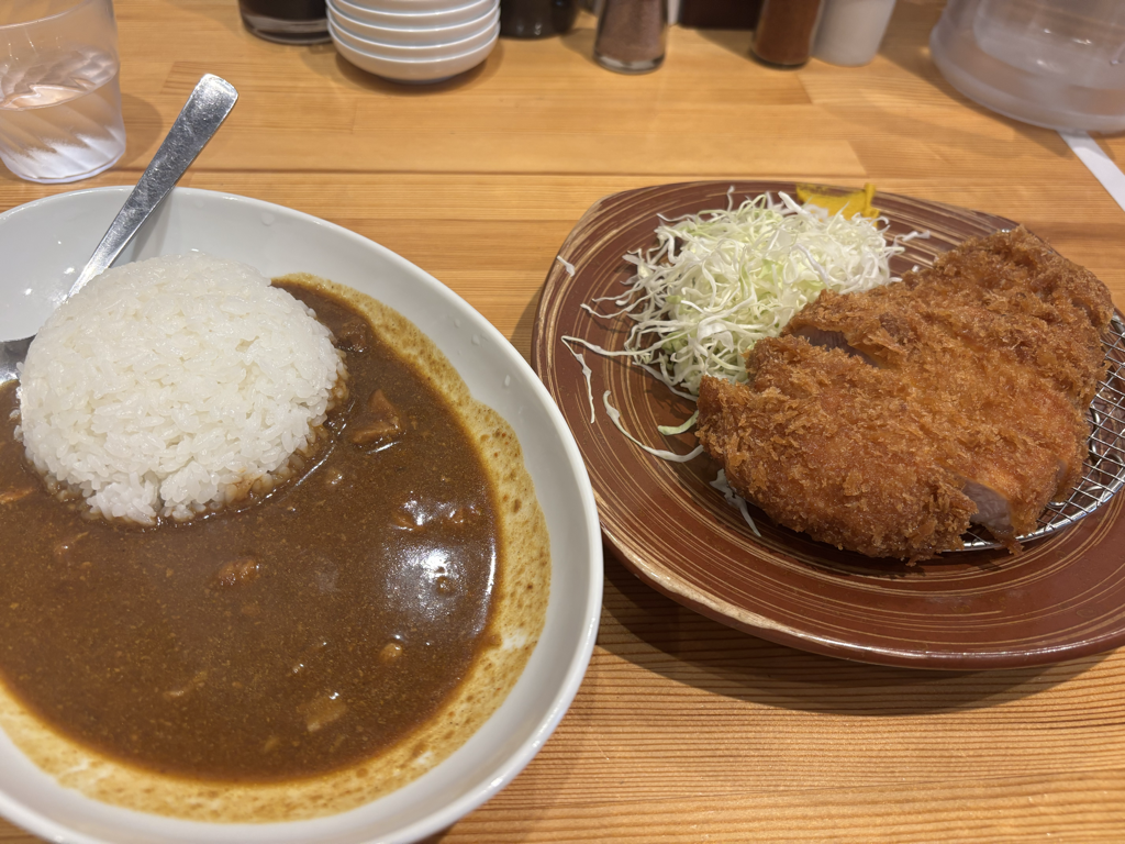 上ロースカツカレー