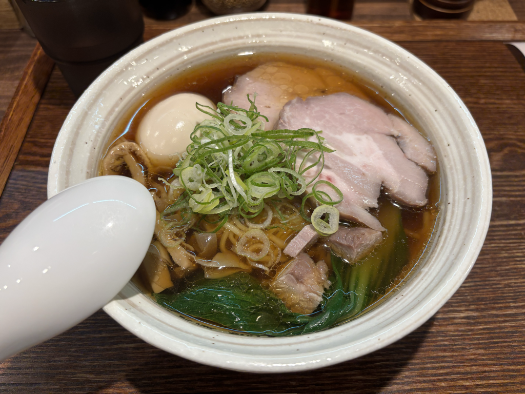 特製燻製醤油ラーメン