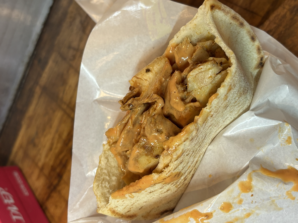 ケバブサンドキャベツなし