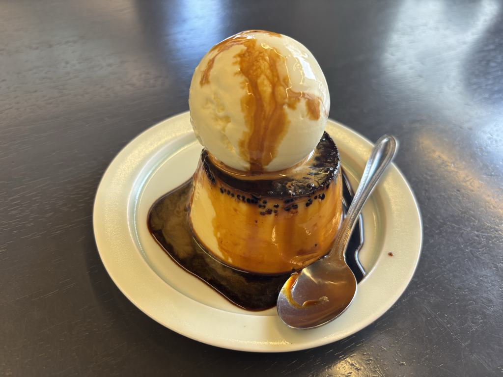 大濠プリン(+アイスクリーム)