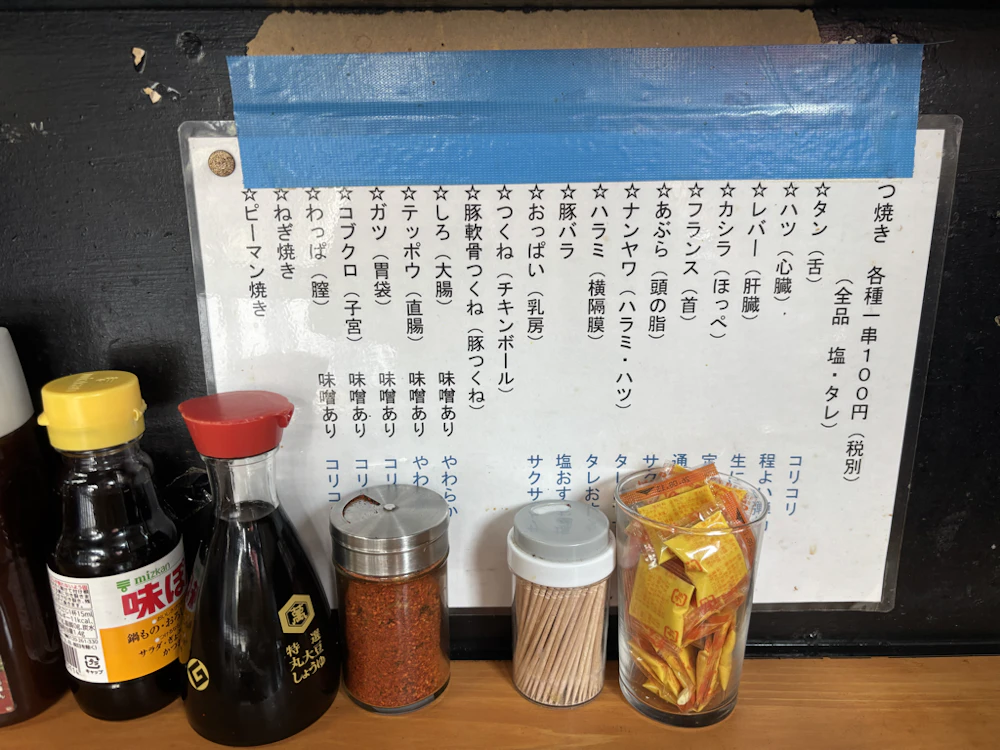 メニュー２