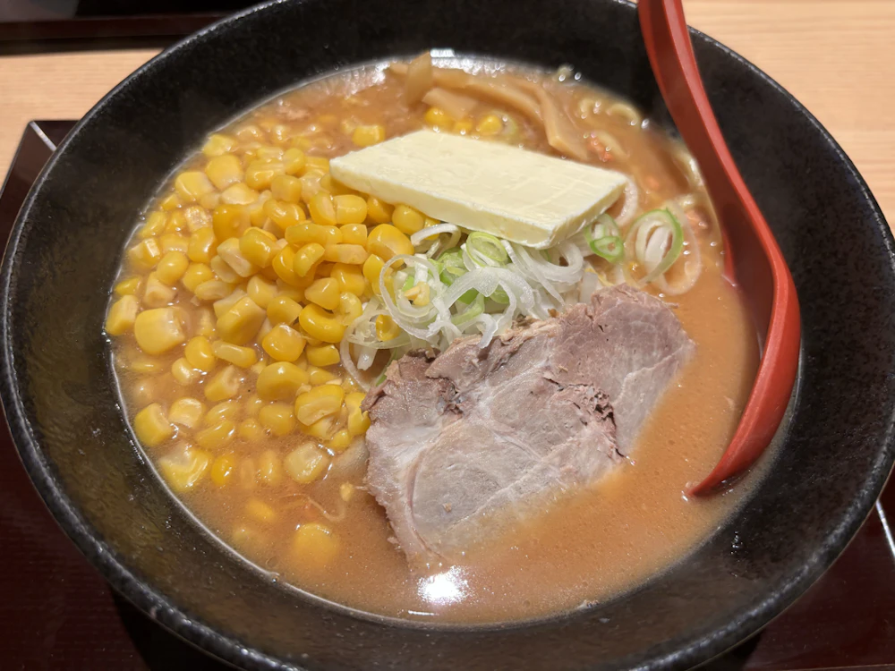 コーンバター味噌ラーメン