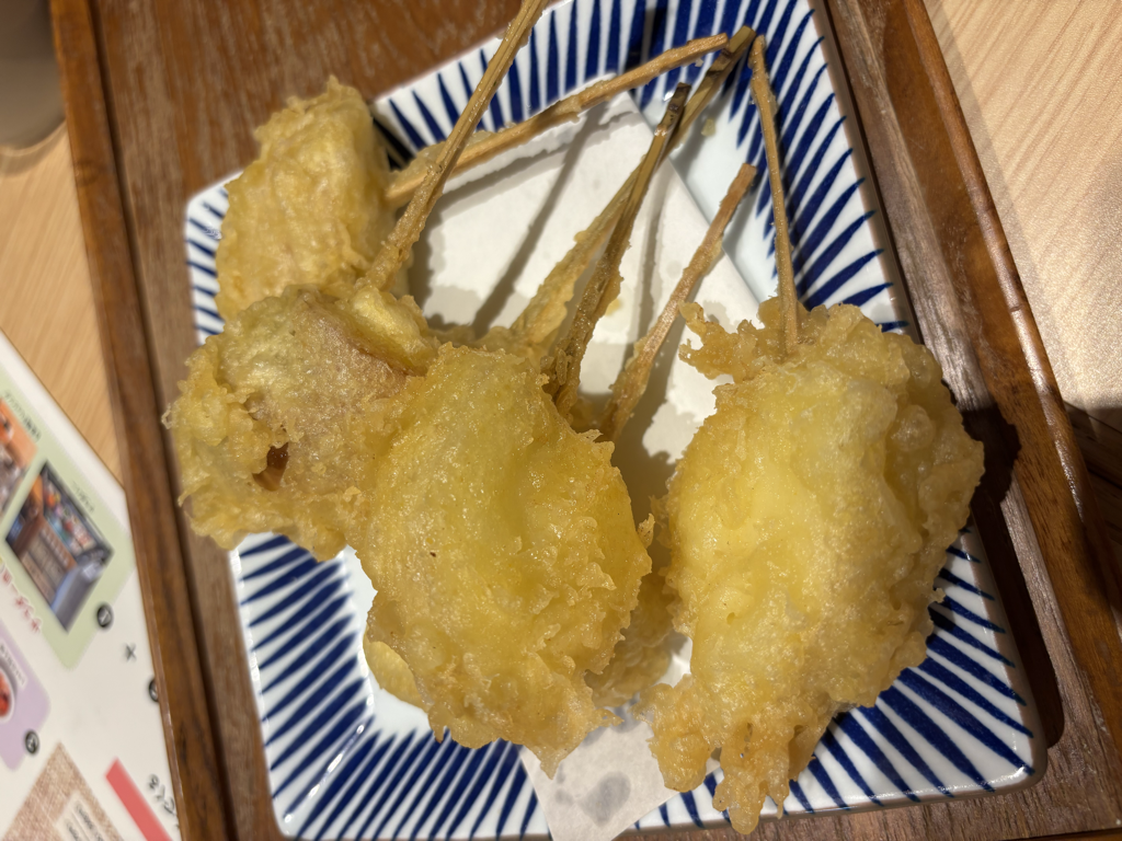 りんごの天ぷら