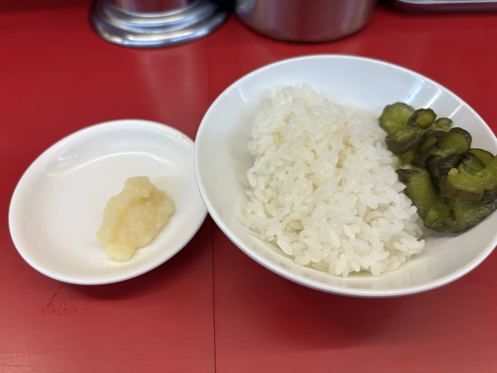 ライスとにんにく