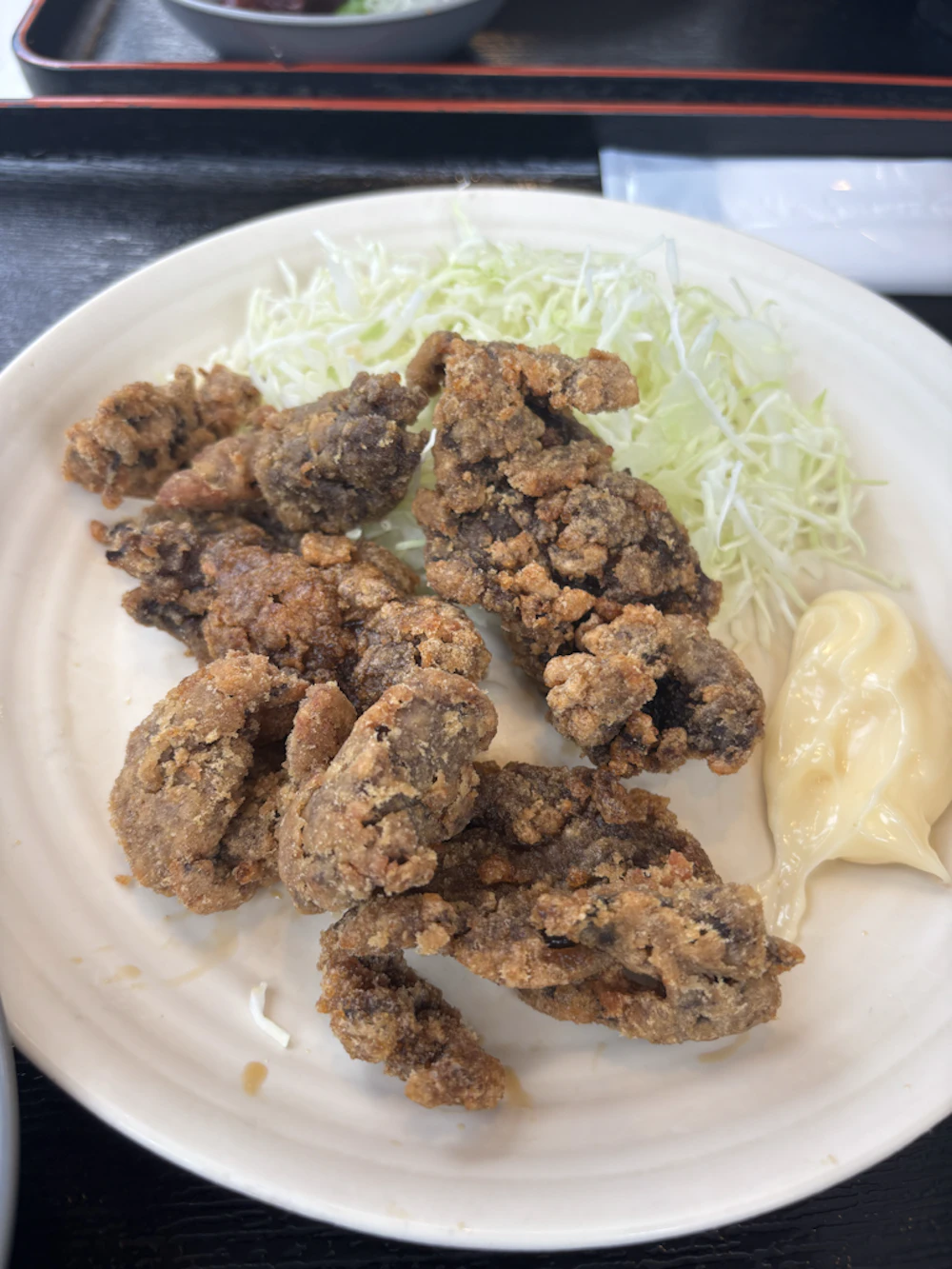クジラの竜田揚げ