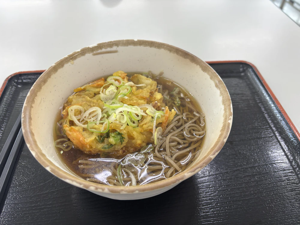 天ぷらそば