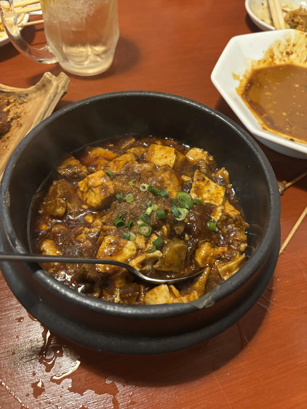 羊肉の麻婆豆腐