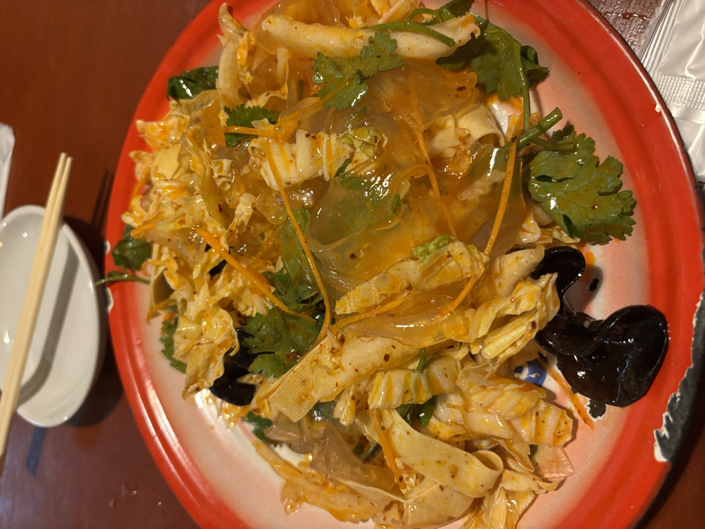 東北地方野菜サラダ