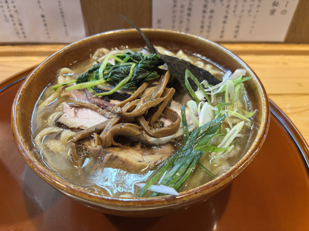 チャーシュー中華蕎麦（中盛）