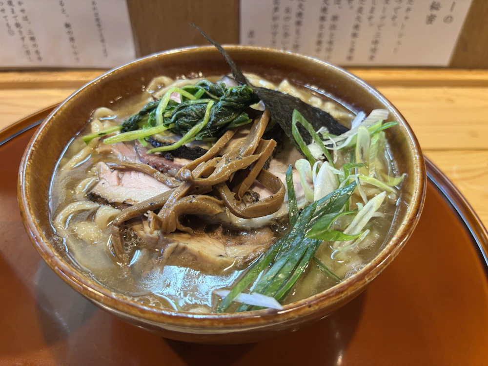 チャーシュー中華蕎麦（中盛）