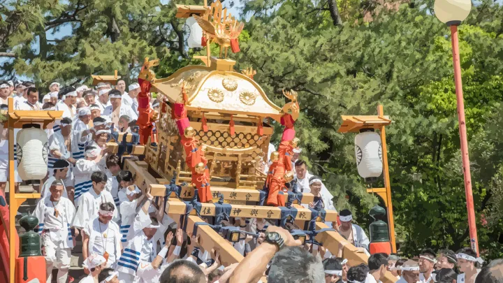 住吉祭の様子