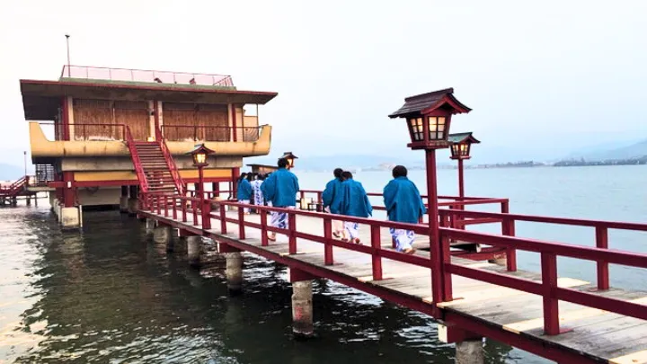 はわい温泉の景色