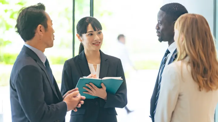 通訳 業務の様子