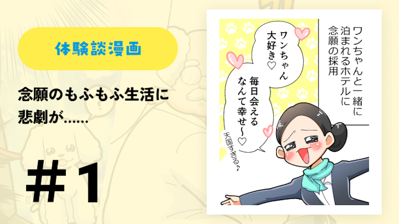 念願のもふもふ生活に悲劇が‥