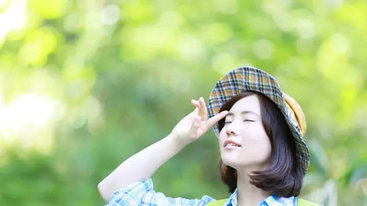 自然の中で滞在