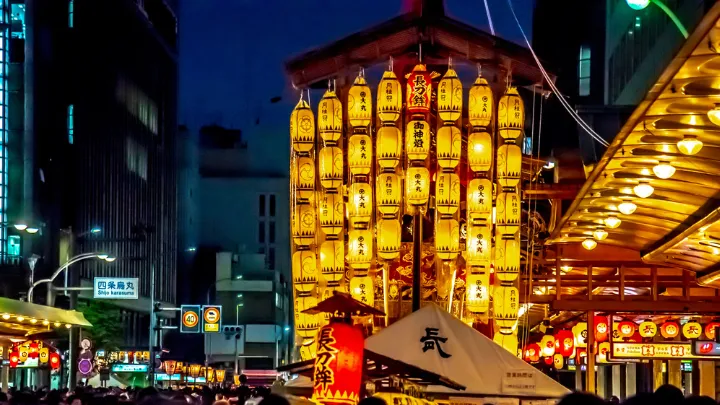祇園祭 宵山の様子