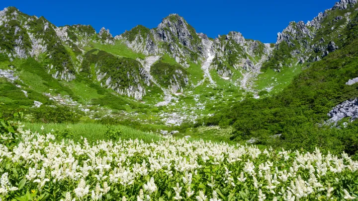 千畳敷カールの景色