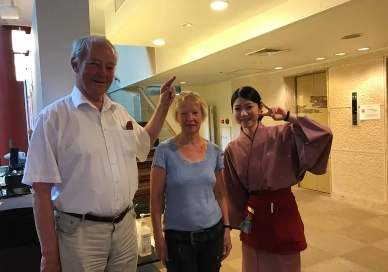 仲居さん 英語を使う機会がある様子