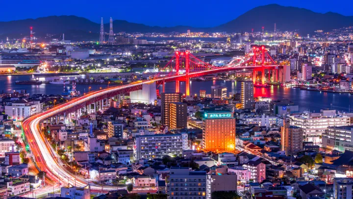 日本新三大夜景 北九州の夜景
