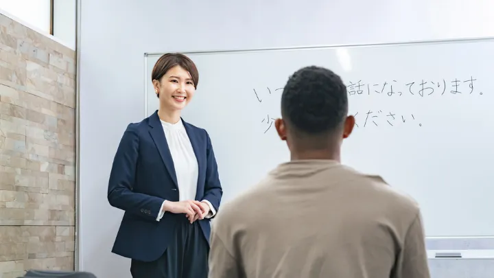 日本語教師 仕事の様子