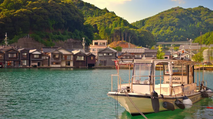 日本のベネチア 京都府伊根町の景色