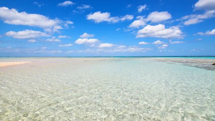 与論島 百合ヶ浜