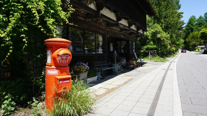軽井沢 追分エリアの景色