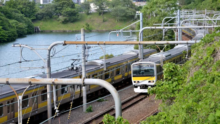 飯田駅付近の様子