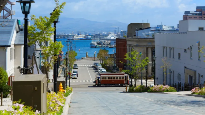 函館の街の様子