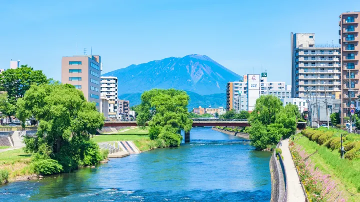 岩手県盛岡市の景色