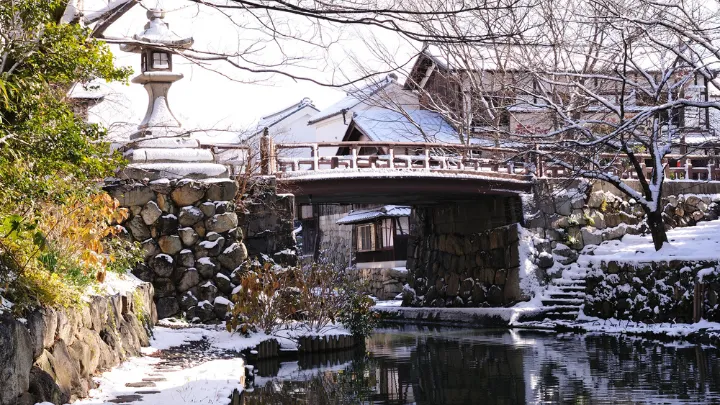 八幡堀(滋賀県近江八幡市)