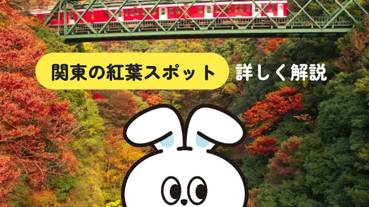 関東の紅葉2026｜名所34選の見頃・料金・アクセス