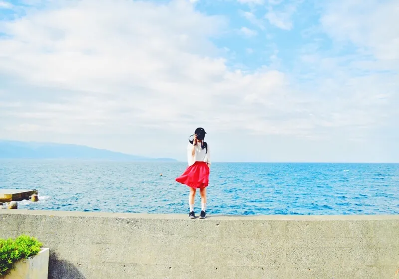 絶景スポットでのリゾートバイト生活 イメージ