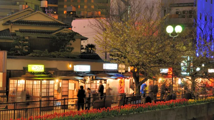福岡県 屋台の様子
