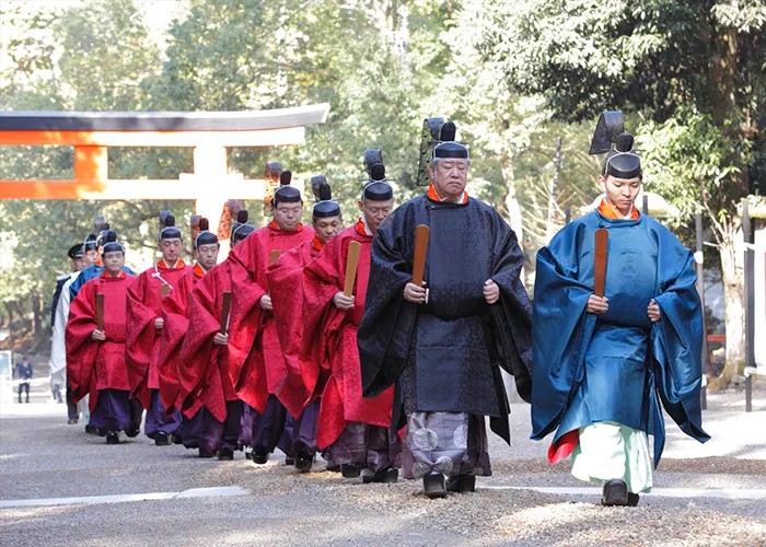 春日祭の様子
