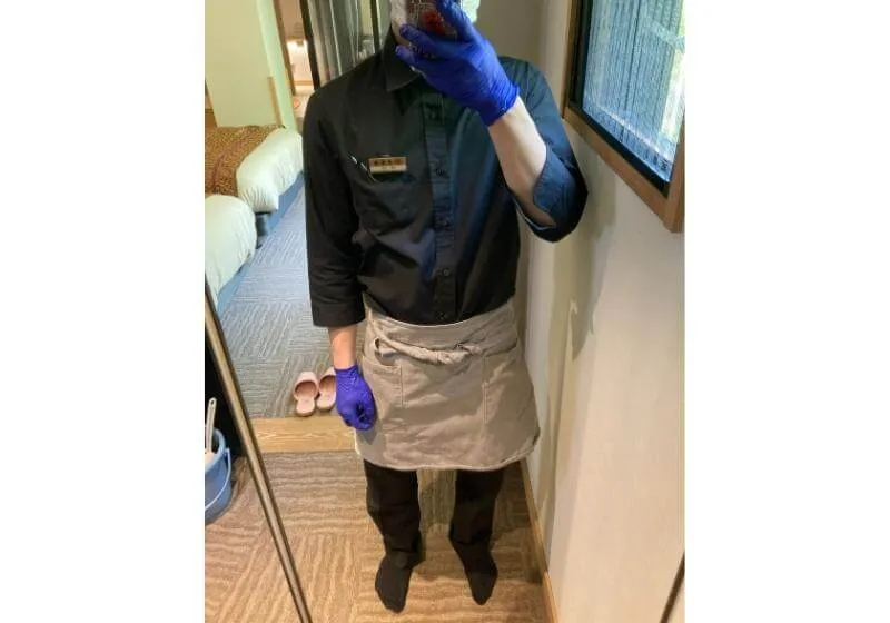 仲居さん 勤務中の様子②