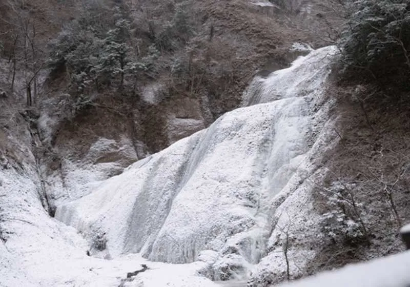 袋田温泉の景色