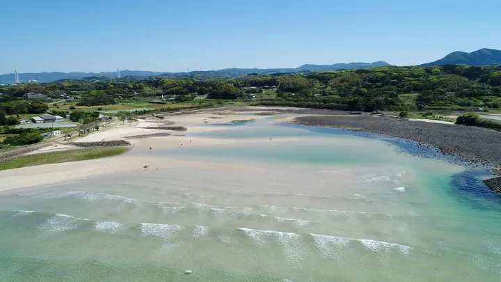 大崎海水浴場の景色