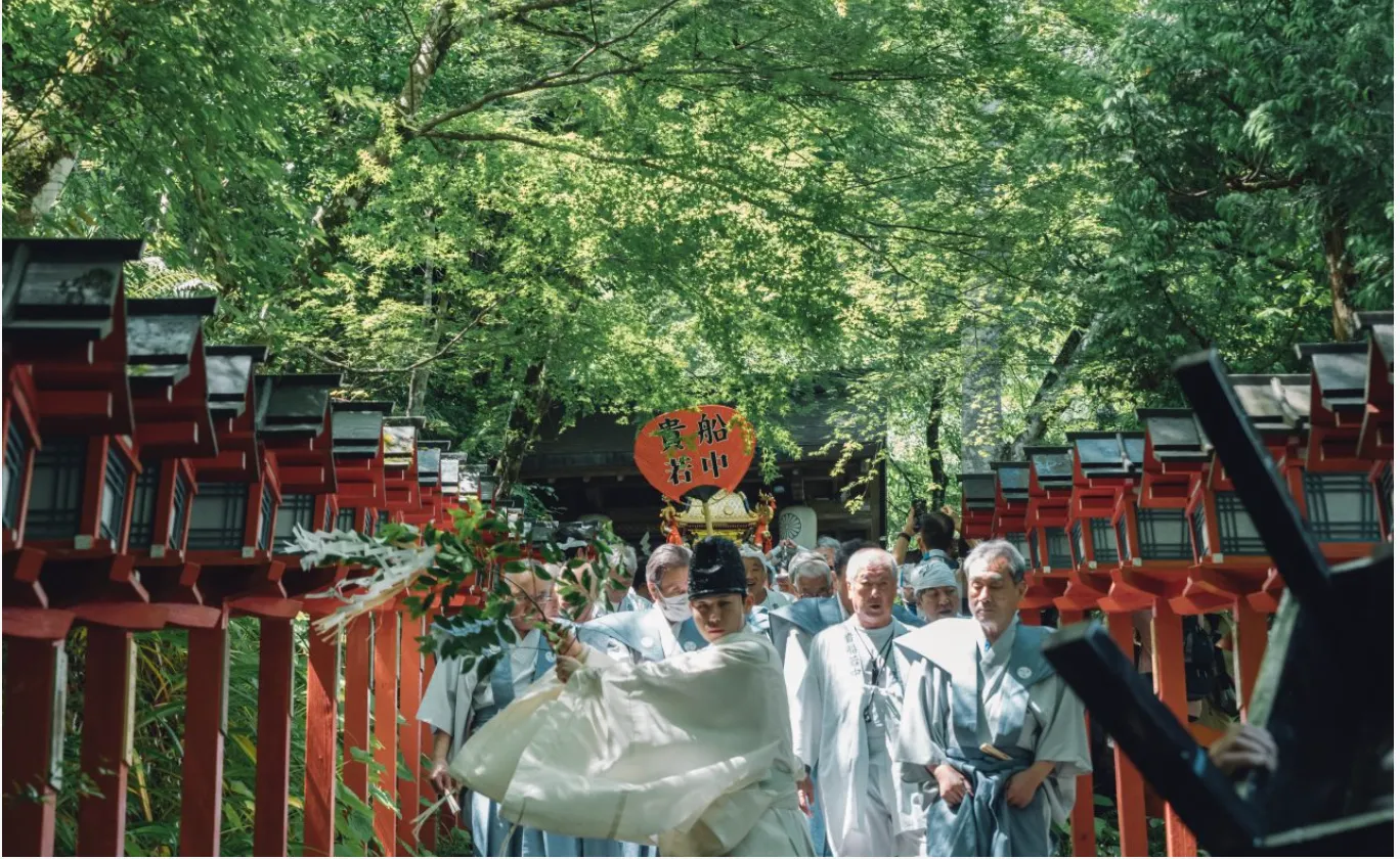 貴船祭の様子