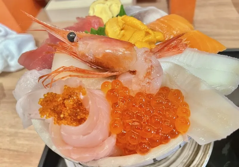 北海道 新鮮な海鮮料理