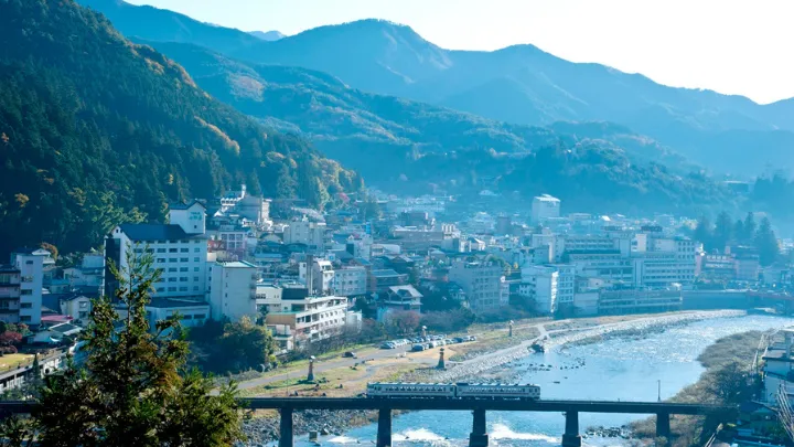 岐阜県下呂温泉 風景