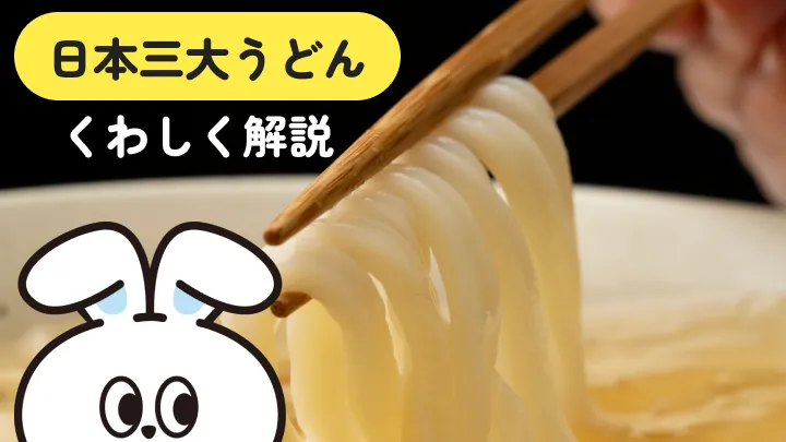 日本三大うどんを徹底解説！種類・特徴・歴史まとめ
